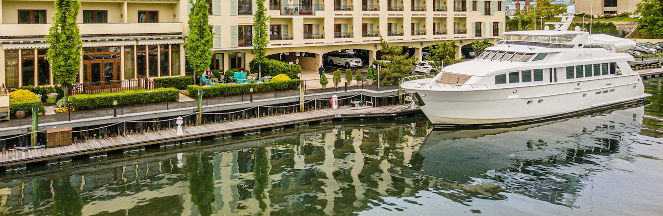 a boat on the water