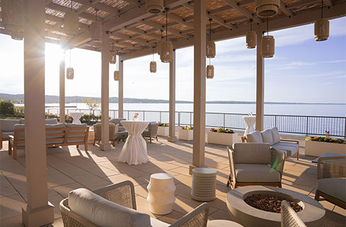 Lakeshore Terrace Pergola