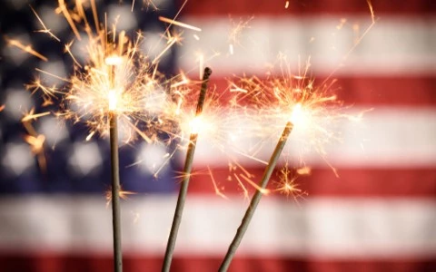 fourth of july sparklers