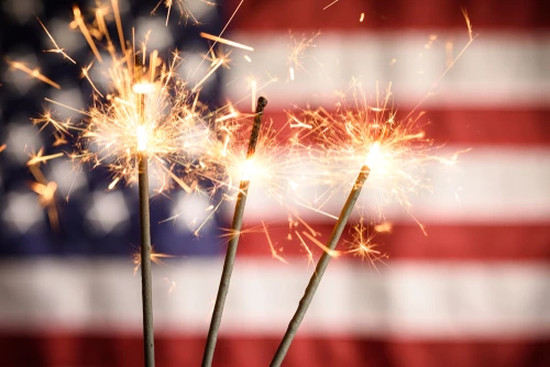 fourth of july sparklers