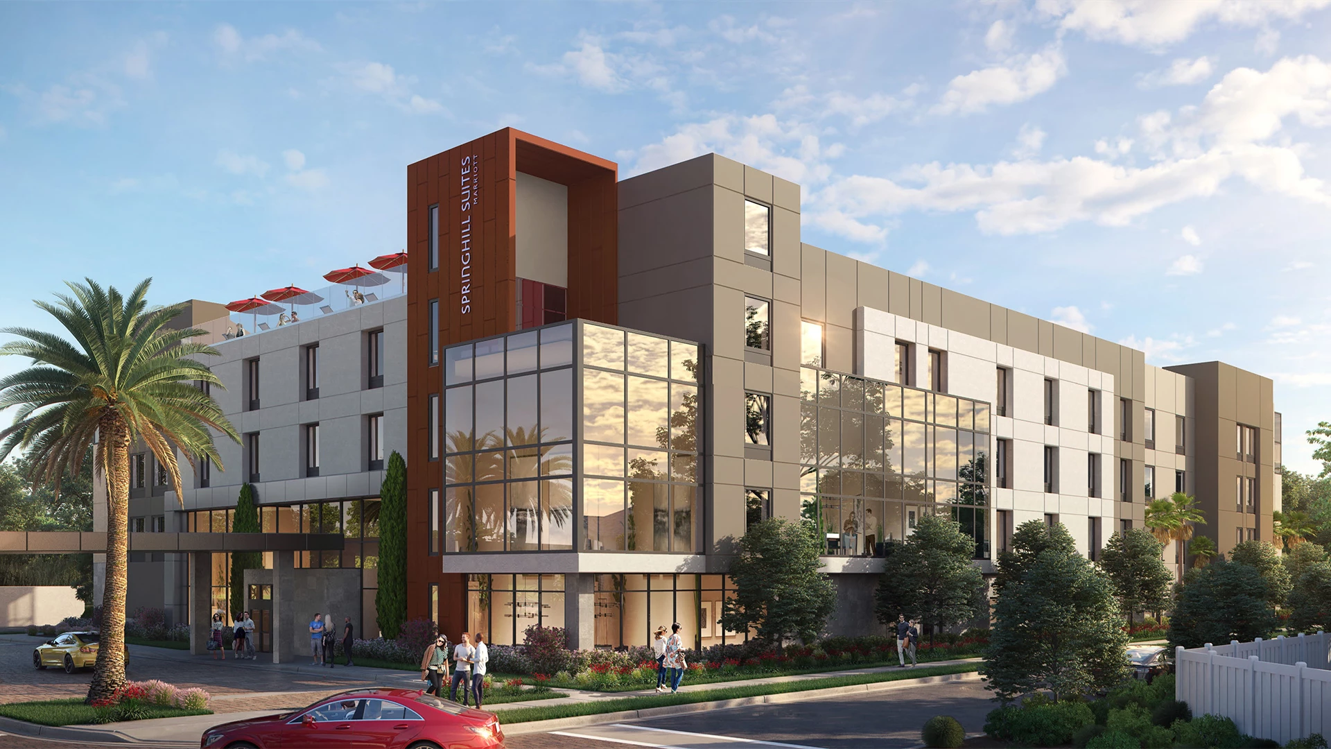 a large modern build