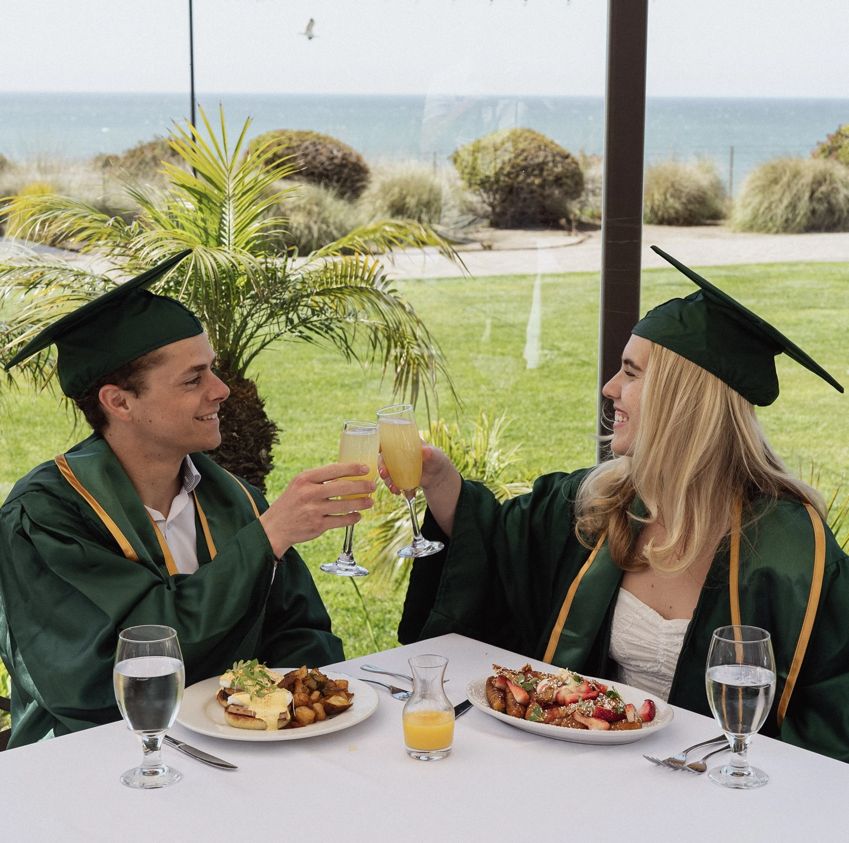 cal poly graduation brunch oceanfront live dj mimosas bottomless