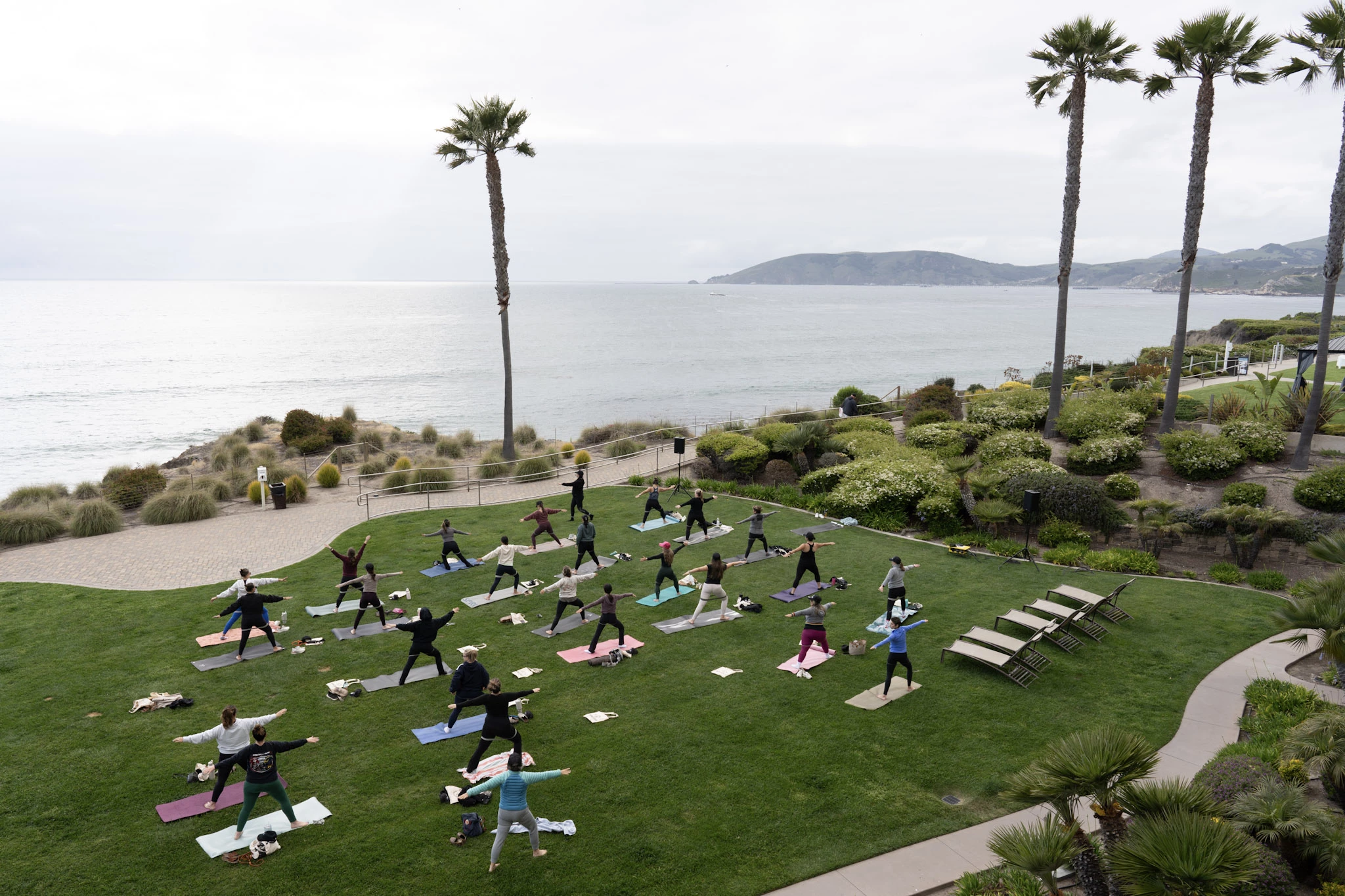 tone & tequila workout event wellness pismo beach oceanfront nosotros cocktails