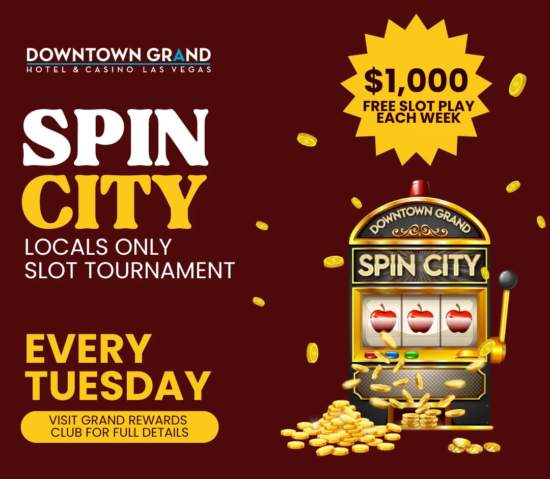 a poster for a casino