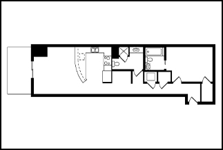 a floor plan of a house