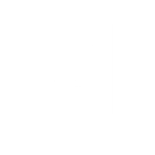 a logo on a black background