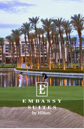 a group of people playing golf