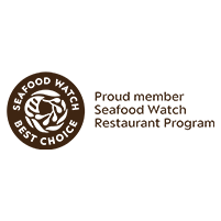 a logo on a black background