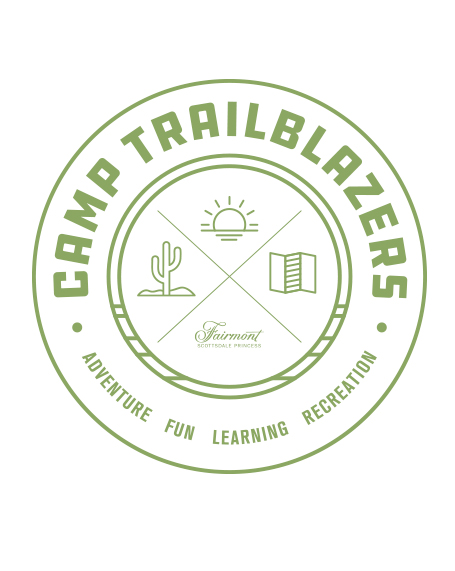 a green logo with white text