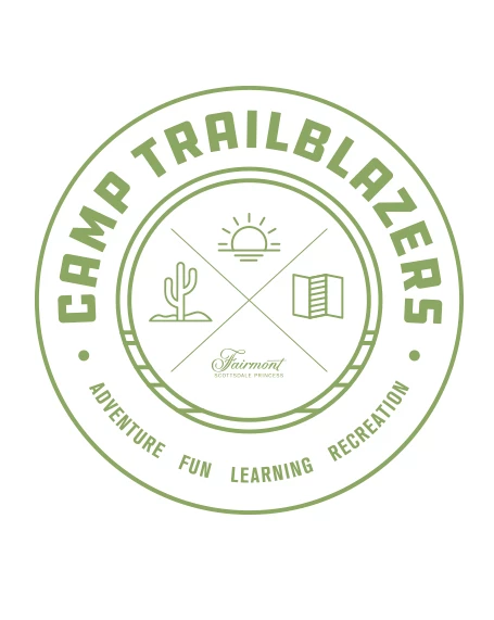 a green logo with white text