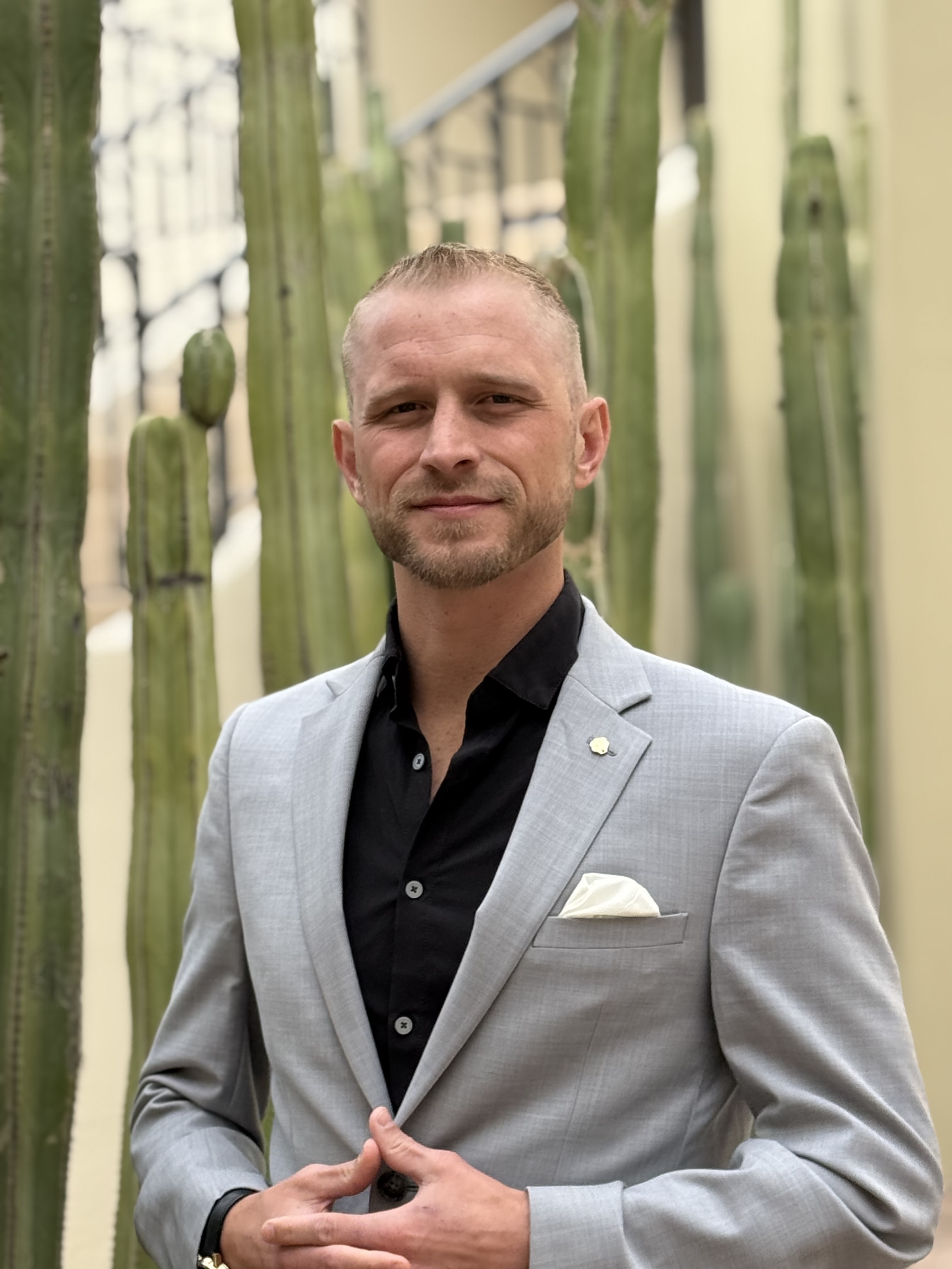 a man in a suit