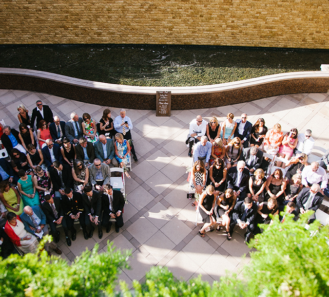 a group of people sitting in a circle