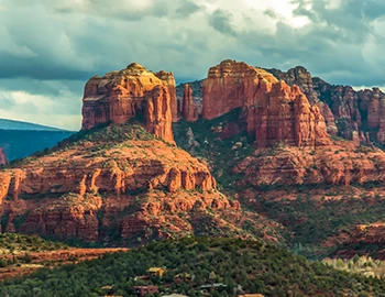 large rock formation in scottsdale Arizona