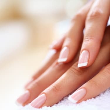 close-up of a woman's hands