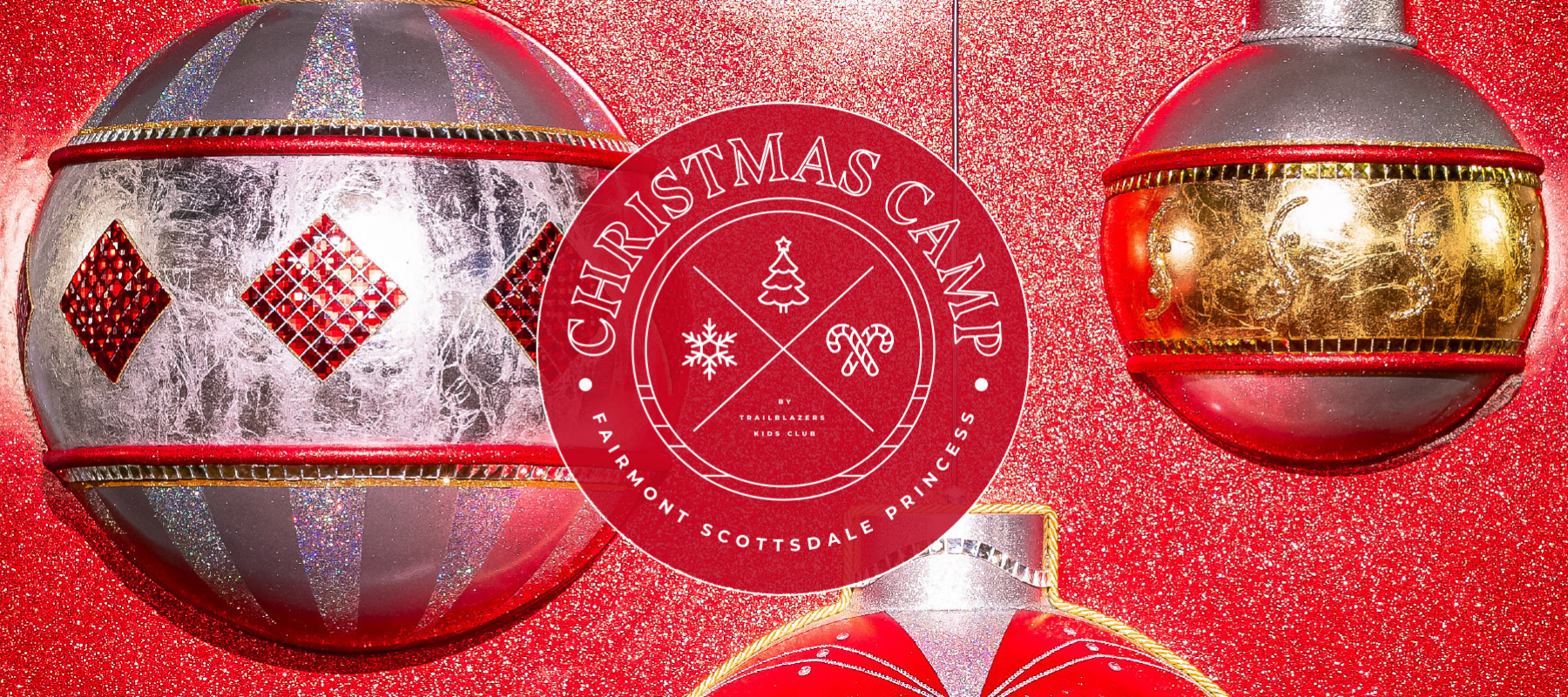 a group of christmas ornaments