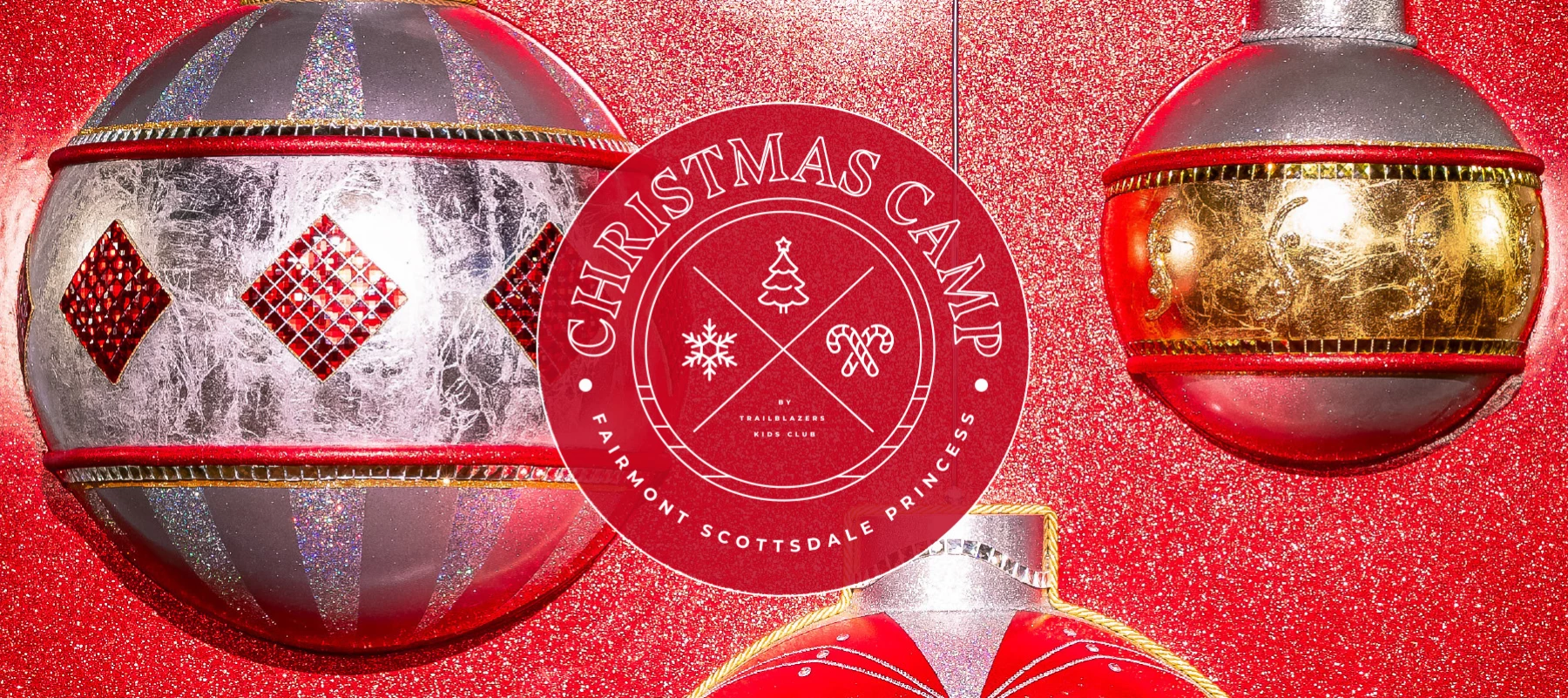 a group of christmas ornaments