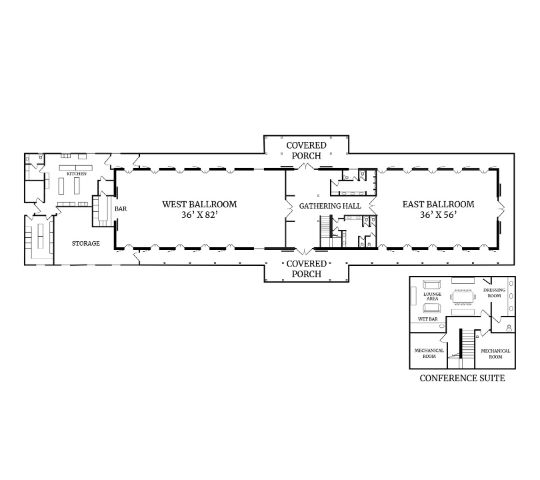 a floor plan of a house