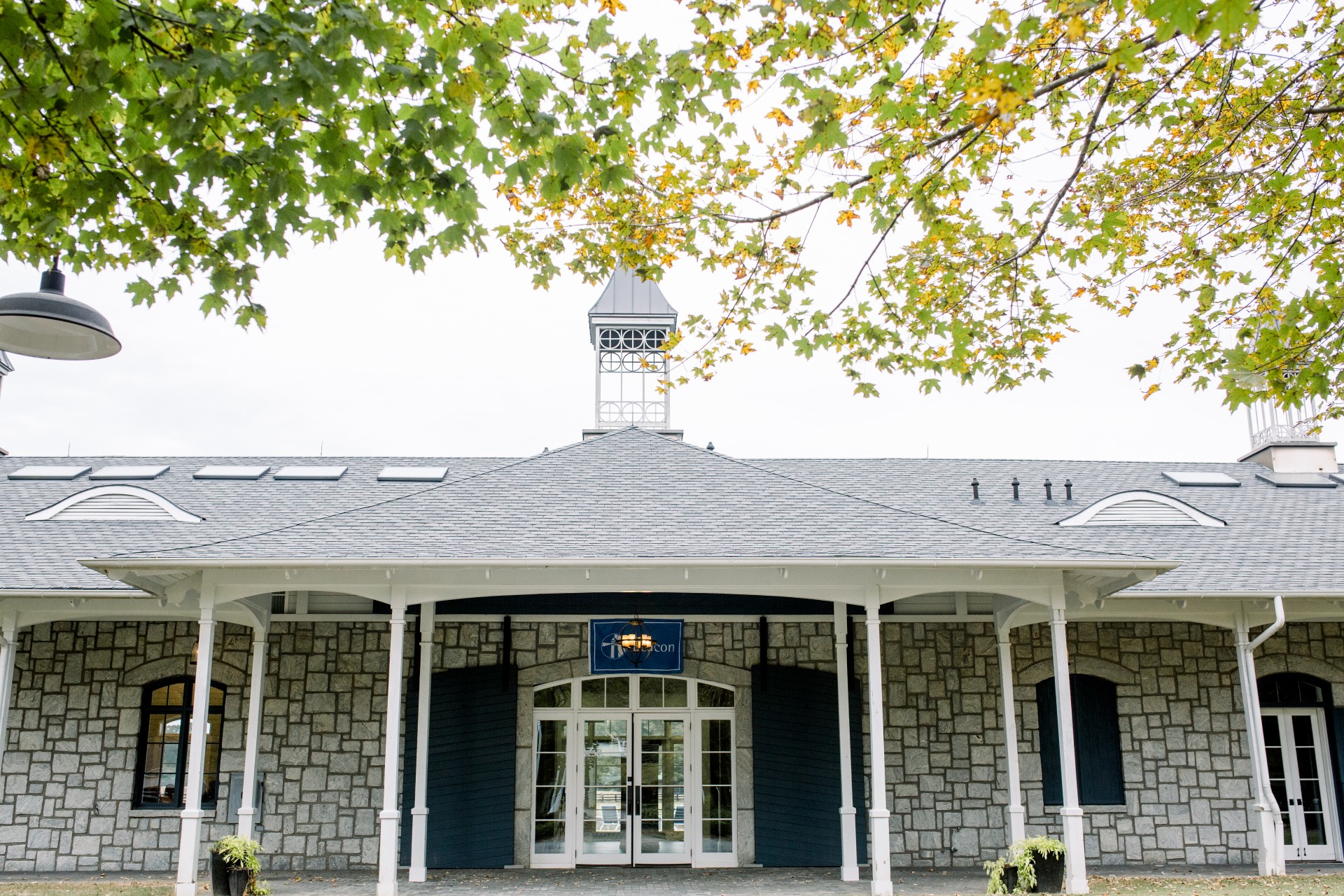 a building with a bell tower
