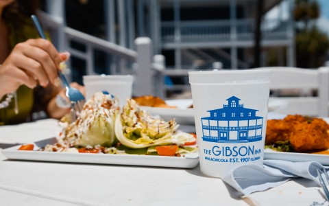 our signature wedge salad