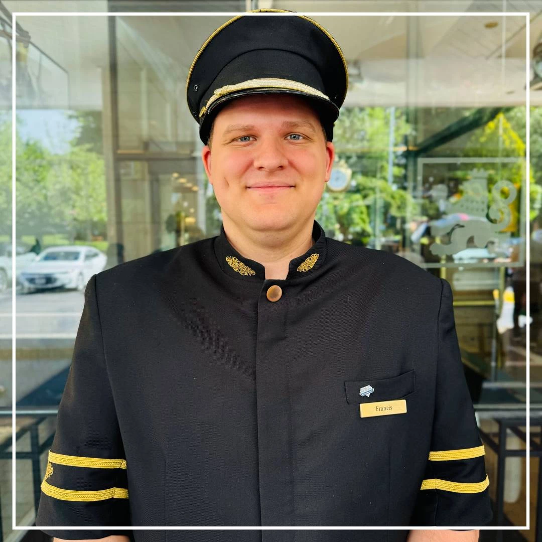 a man in a uniform