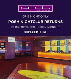 a poster for a club
