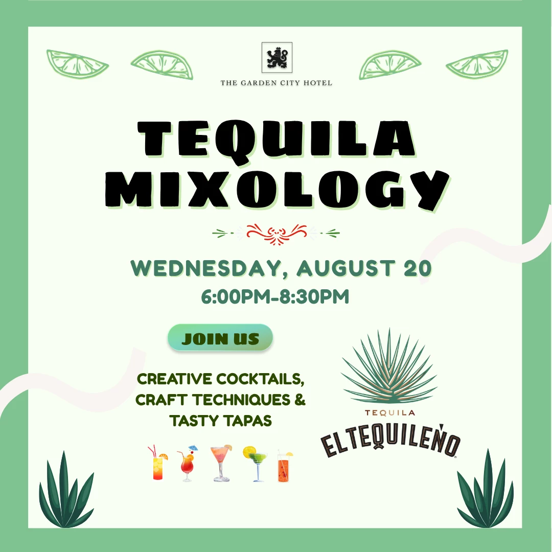 a poster for a cocktail party