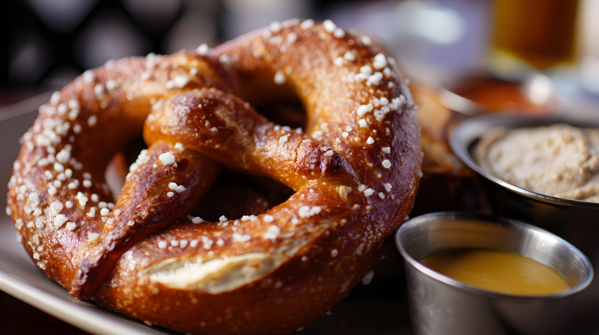 a close up of food