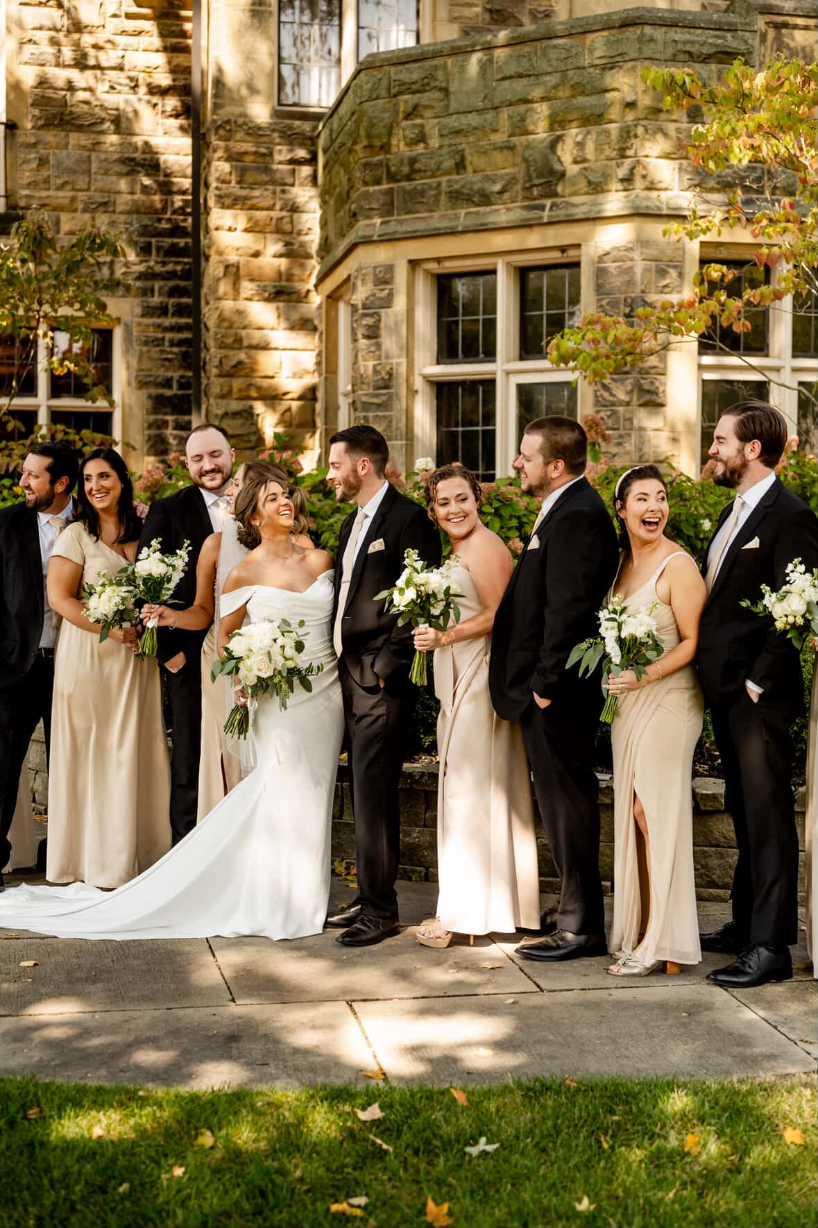 a group of people posing for a photo