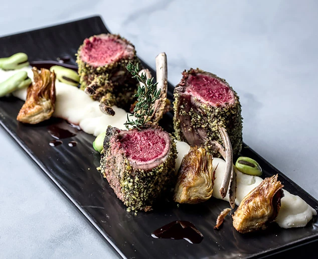 grateful palate cuisine plated