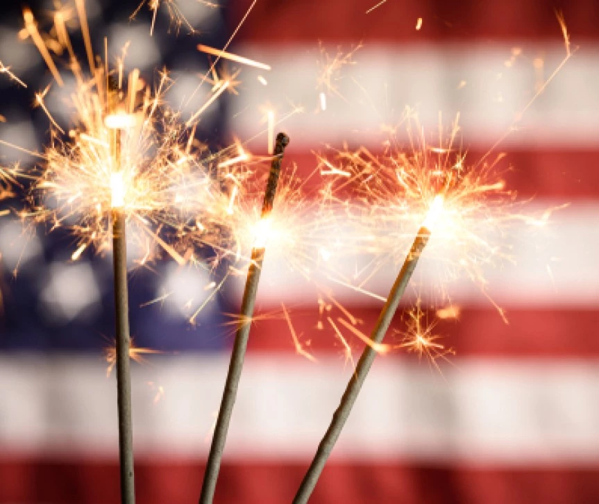 fourth of july sparklers