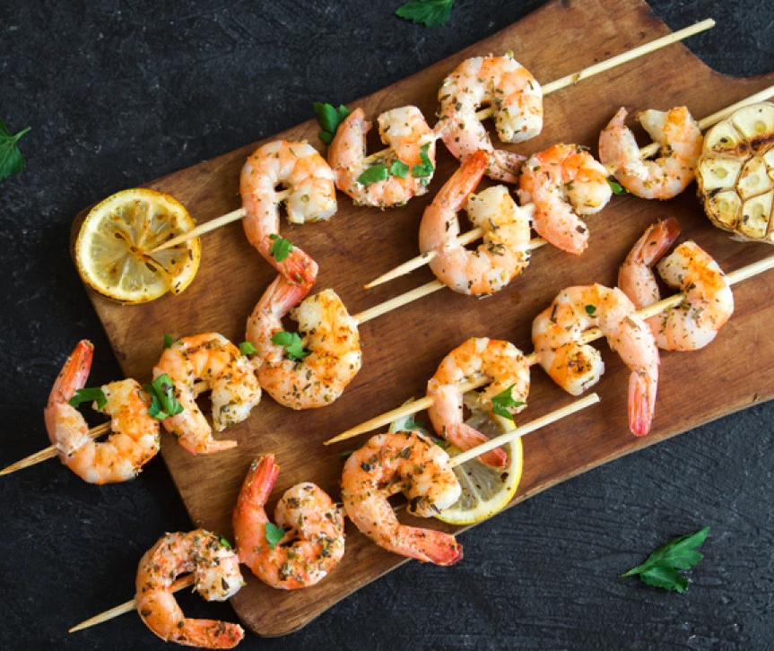 grilled shrimp