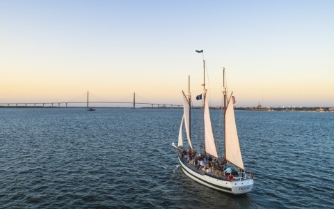 a sailboat on the water