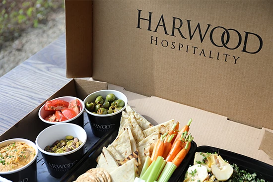a box of food