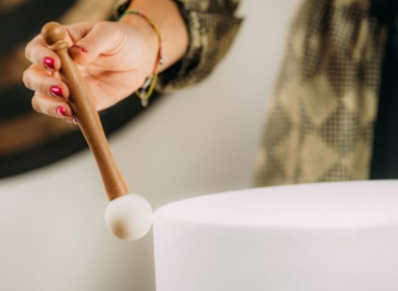 a person holding a stick