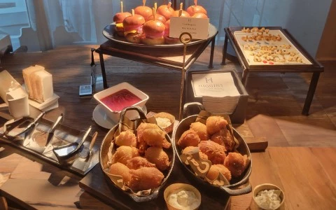 a table with food on it6