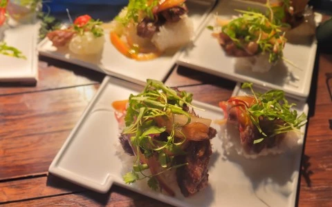 a group of plates of food7