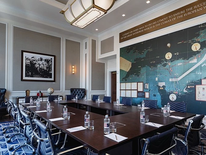 meetings and events room with a big table