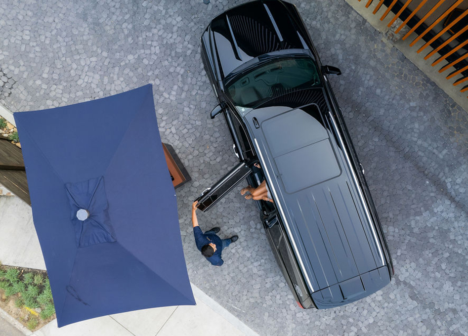 a man opening a car door
