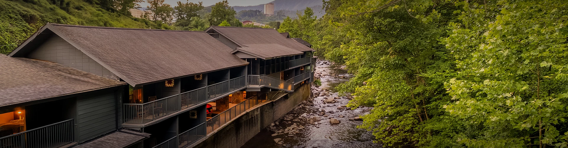 a building near a river