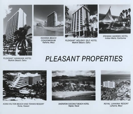 a collage of photos of buildings