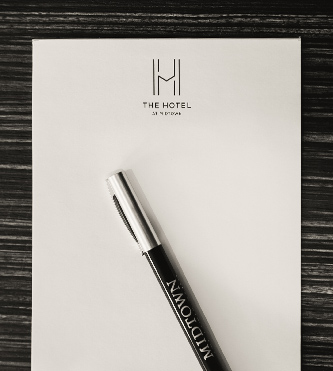 a pen on a piece of paper