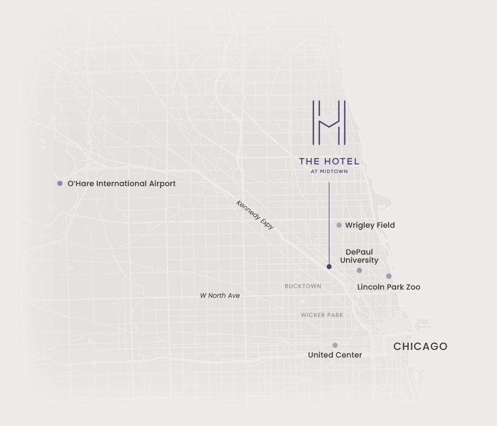 a map of a hotel