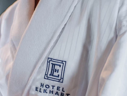 a person wearing a white robe