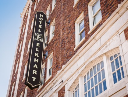 a sign on a building