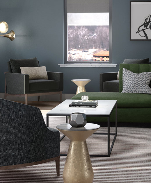 the interior of an elkhart hotel room