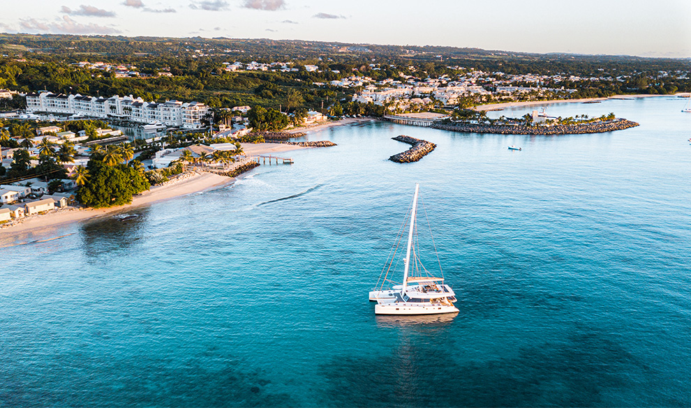 a sailboat in the water