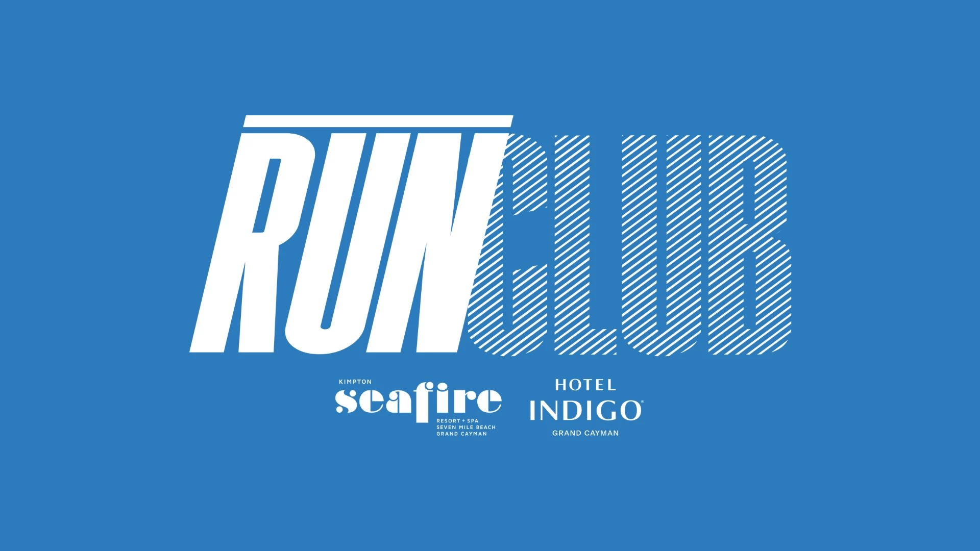 a blue and white logo