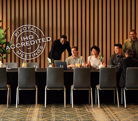 a group of people around a table