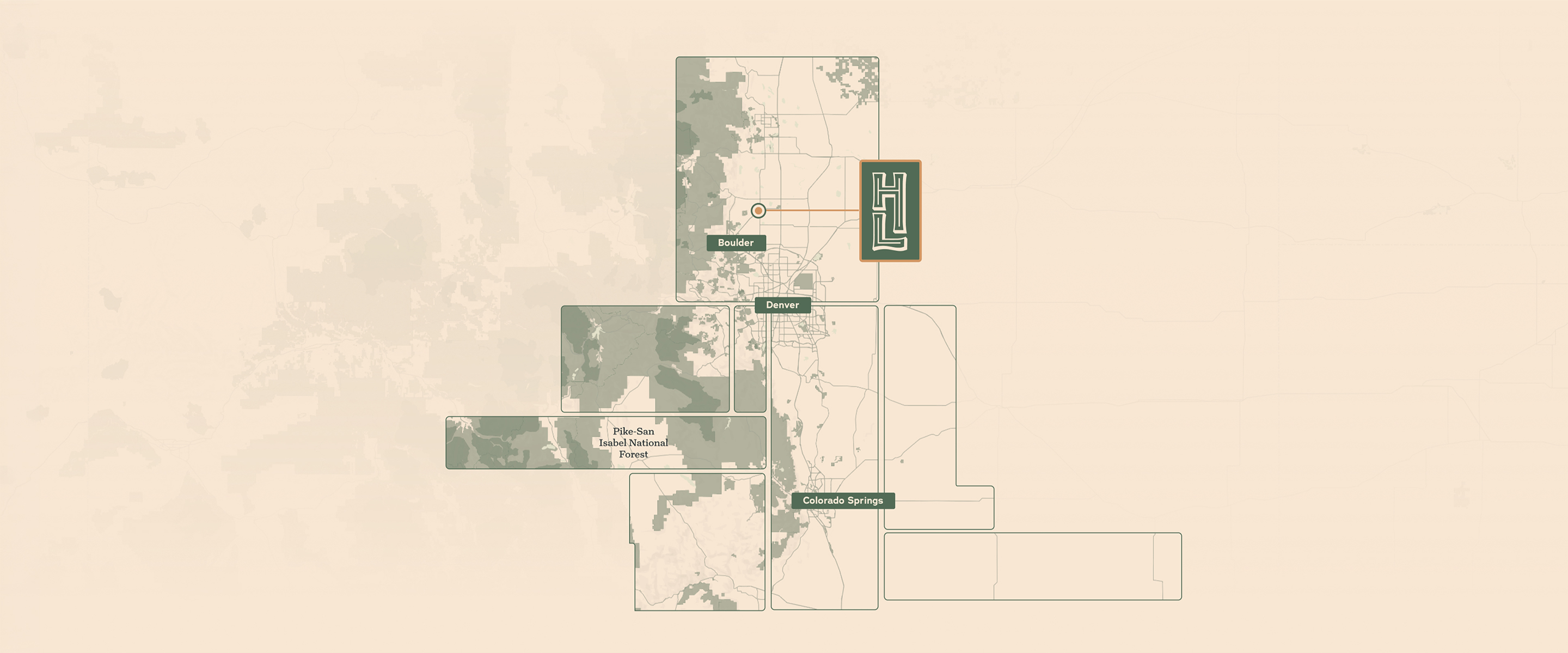 a map of a neighborhood