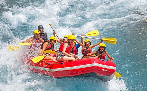 white water rafting